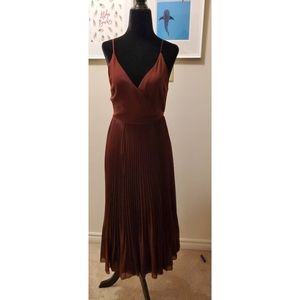 Wilfred BEAUNE DRESS size M burgundy